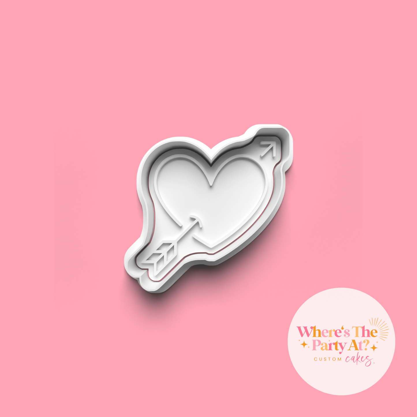 Cupid's Arrow Cookie Cutter