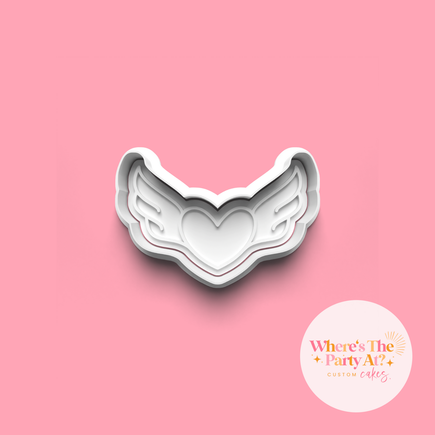 Winged Heart Cookie Cutter