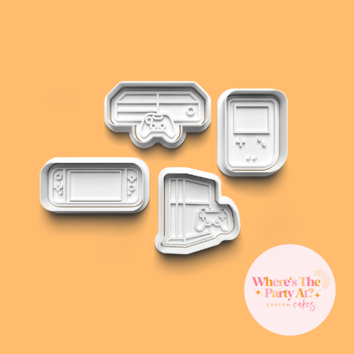 Game On! Cookie Cutter Set