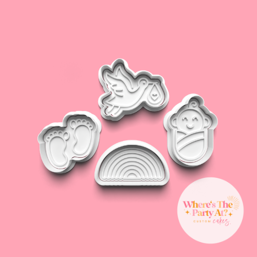 Welcome Baby Cookie Cutter Set