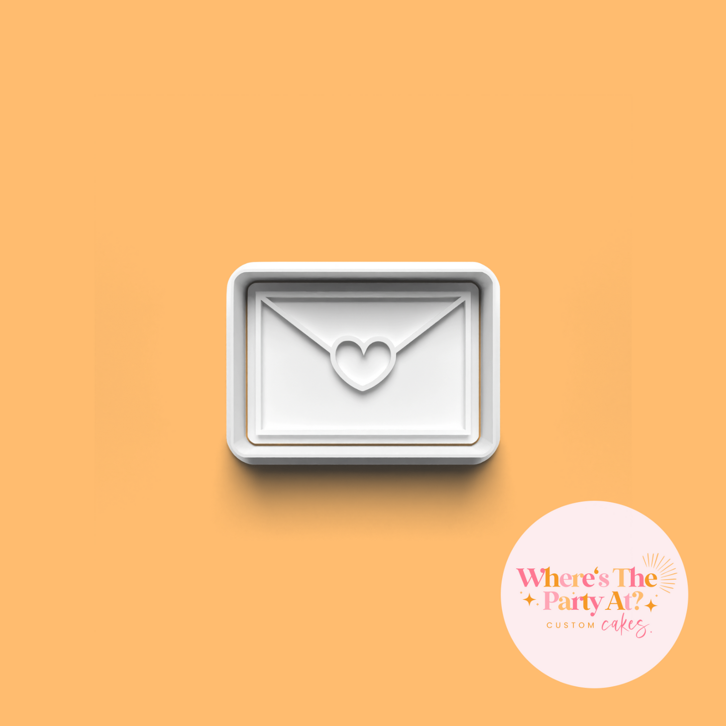 Love Envelope Cookie Cutter