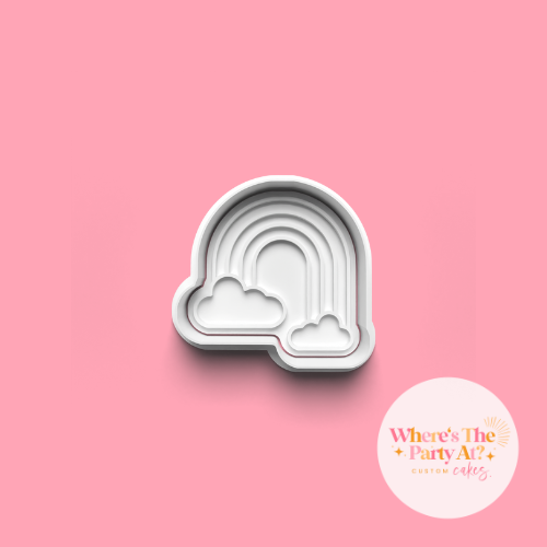Chasing Rainbows Cookie Cutter