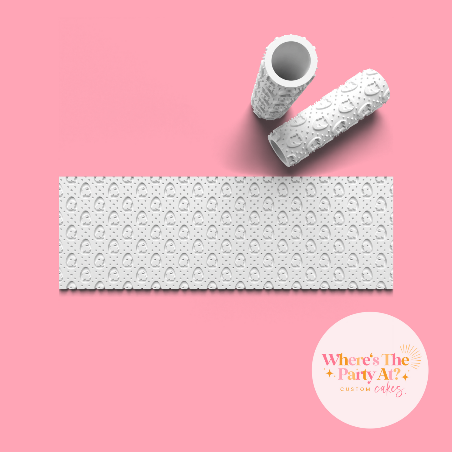 Hopping Bunnies Embossing Roller