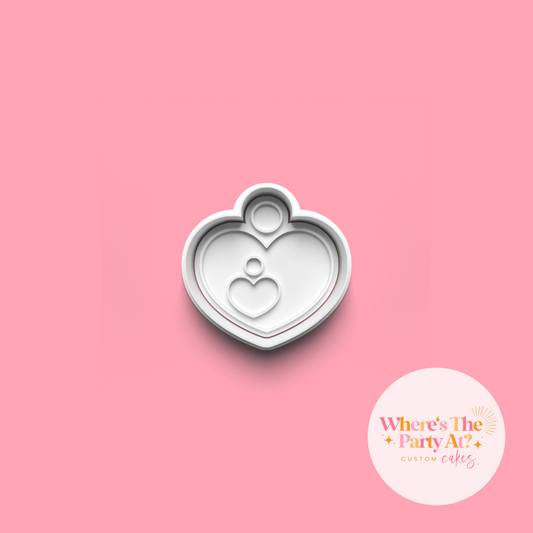 Heartfelt Mum & Bub Cookie Cutter
